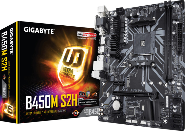 GIGABYTE B450M S2H - AMD B450