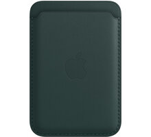 Apple kožená peněženka s MagSafe pro iPhone, piniově zelená_1153217043