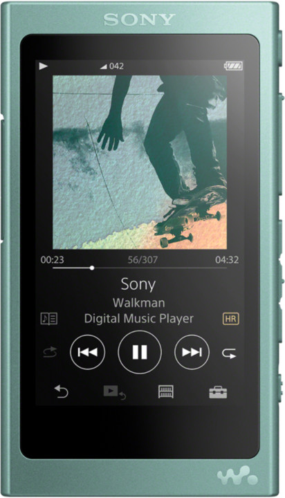 Sony NW-A45, 16GB, zelená_607120668