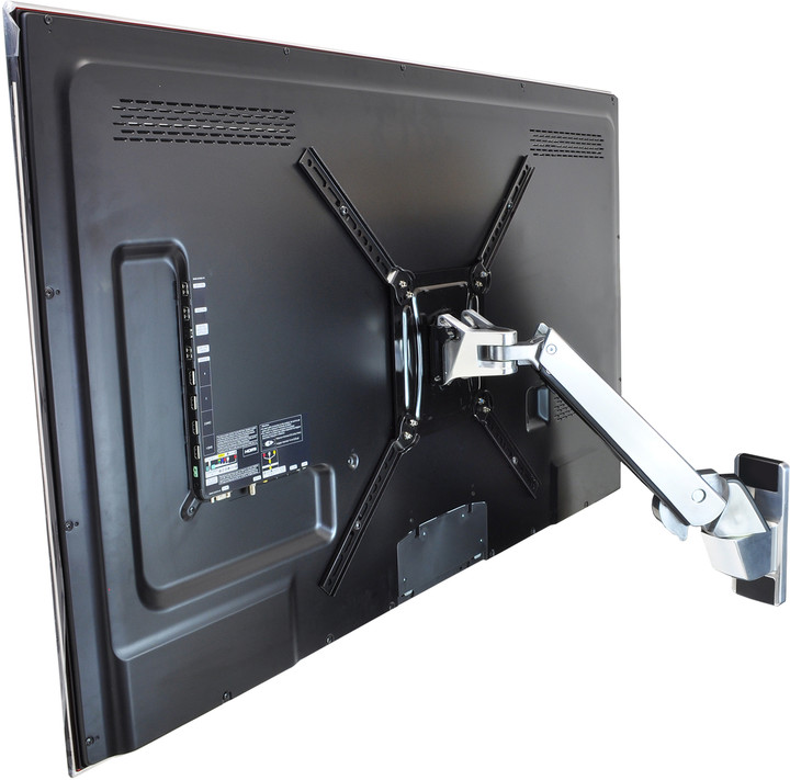 Ergotron Interactive Arm HD - Nástěnná montáž pro Displej LCD - leštěný hliník_422207034