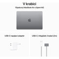 Apple MacBook Air 15, M2 8-core/24GB/2TB SSD/10-core GPU, vesmírně šedá (M2 2023)_1257149932