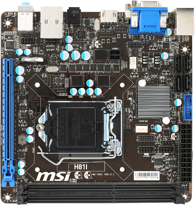 MSI H81I - Intel H81_754645055