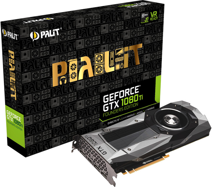 PALiT GeForce GTX 1080Ti Founders edition, 11GB GDDR5X_1327050086