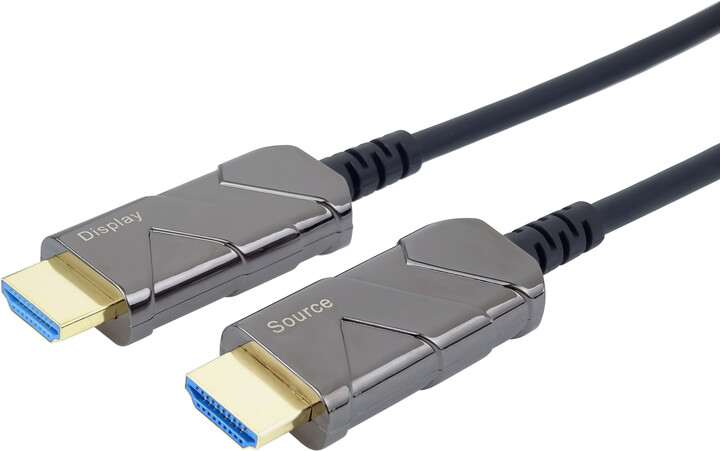 PremiumCord kabel HDMI 2.1, M/M, 8K@60Hz, Ultra High Speed, optický fiber kabel,_2010010234