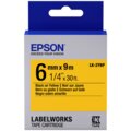 Epson LabelWorks LK-2YBP, páska pro tiskárny etiket, 6mm, 9m, černo-žlutá_1332666671