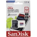 SanDisk Micro SDXC Ultra Android 200GB 100MB/s A1 UHS-I + SD adaptér_241395234
