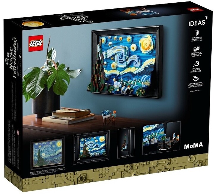 LEGO® IDEAS 21333 Vincent van Gogh – Hvězdná noc_308268791