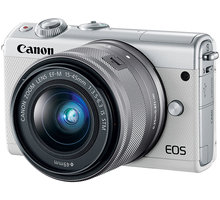 Canon EOS M100 + EF-M 15-45mm IS STM, bílá + IRISTA_1177075399