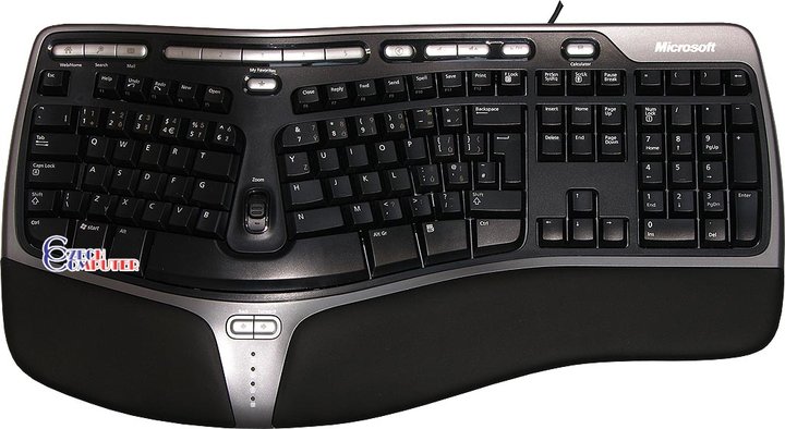 Microsoft Natural Ergonomic Keyboard 4000 CZ černá OEM_553559526