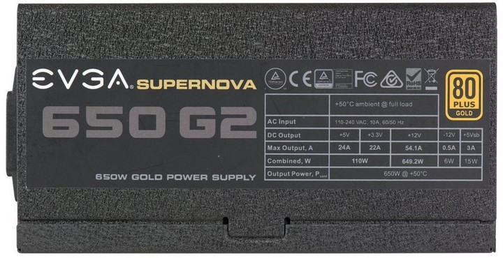EVGA SuperNOVA 650 G2 650W_912075074