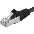 Premiumcord Patch kabel CAT6a S-FTP, RJ45-RJ45, AWG 26/7 0,25m černá_158488458