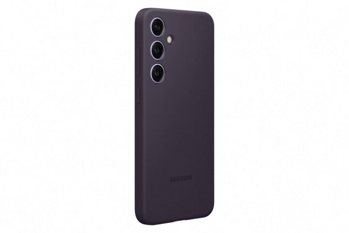 Samsung silikonový zadní kryt pro Galaxy S24+, tmavě fialová_490300500