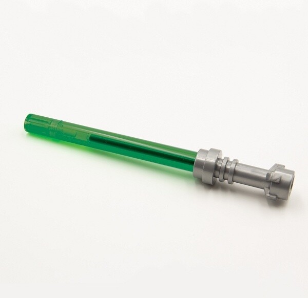 Pero LEGO Star Wars - světelný meč, gelové, zelené_1204557454