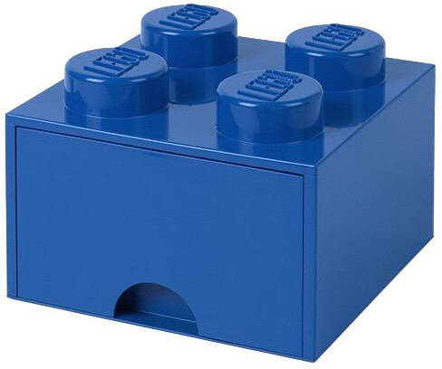 Úložný box LEGO, s šuplíkem, malý (4), modrá_1348634451