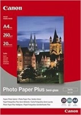 Canon Foto papír SG-201, A4, 20 ks, 260g/m2, pololesklý_1555264497