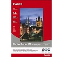 Canon Foto papír SG-201, A4, 20 ks, 260g/m2, pololesklý Poukaz 200 Kč na nákup na Mall.cz