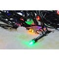 Solight LED venkovní vánoční řetěz, 200 LED, 20m, přívod 5m, 8 funkcí, časovač, IP44, vícebarevný_1568299028