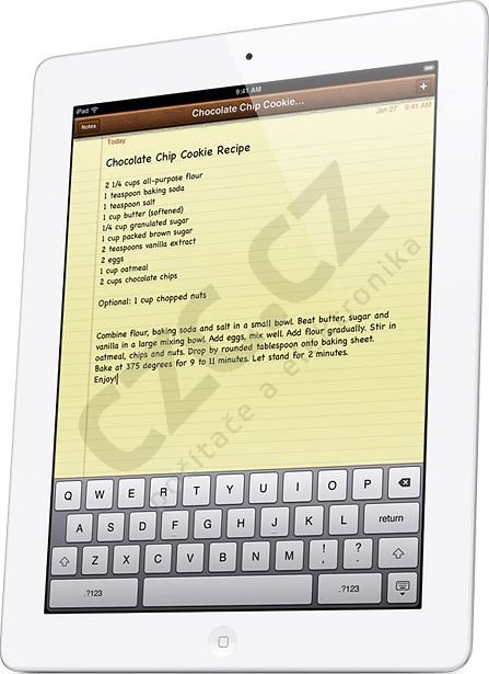 Apple iPad 2 32GB, Wi-Fi model, bílá_498053631