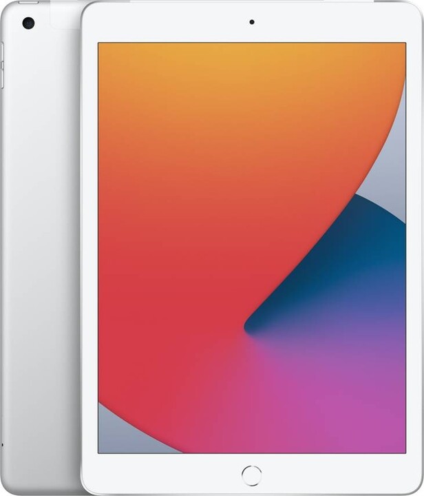 Apple iPad 2020 (8. gen.), 10,2&quot;, 128GB, Wi-Fi + Cellular, Silver_1278256282
