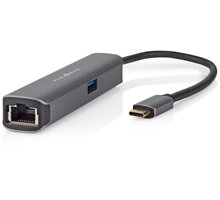 Nedis Multiportový adaptér USB-C, USB-A, USB-C, HDMI, RJ45 CCBW64220AT02