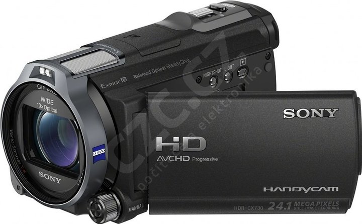 Sony HDR-CX730E, černá_1786798884