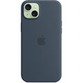 Apple Silikonový kryt s MagSafe pro iPhone 15 Plus, bouřkově modrá_1915429831