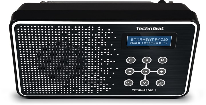 TechniSat DigitRadio 2, černá/bílá_1800715492