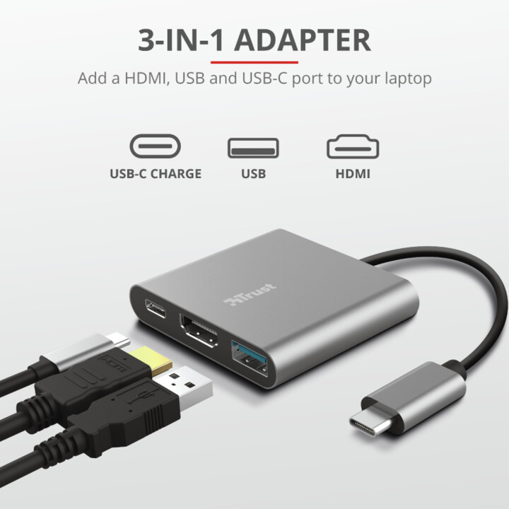 Trust adaptér Dalyx 3v1 USB-C_1730051735