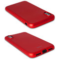 EPICO GLAMY pružný plastový kryt pro iPhone X - červený_136198937