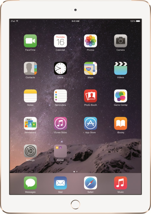 APPLE iPad Air 2, 128GB, Wi-Fi, 3G, zlatá_354158660