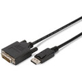 Digitus kabel DisplayPort - DVI (24+1), M/M, CE, 3m, černá_1860699949