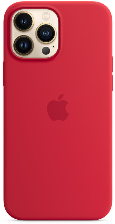 Apple silikonový kryt s MagSafe pro iPhone 13 Pro Max, červená PRODUCT(RED)_120297530
