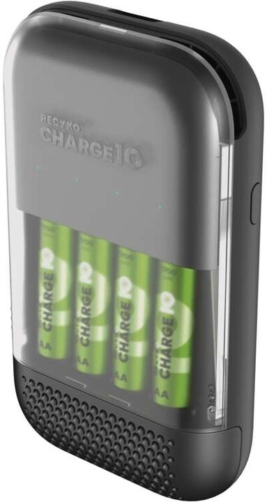 GP nabíječka baterií ultra rychlá 10 S491 + 4× AA nabíjecí baterie_454053022