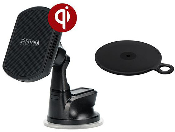 Pitaka MagMount Qi Pro Wireless Suction Cup Mount_977868673