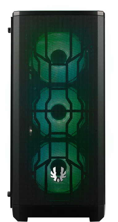 BITFENIX Nova Mesh TG A-RGB, Tempered Glass, černá_1892551405