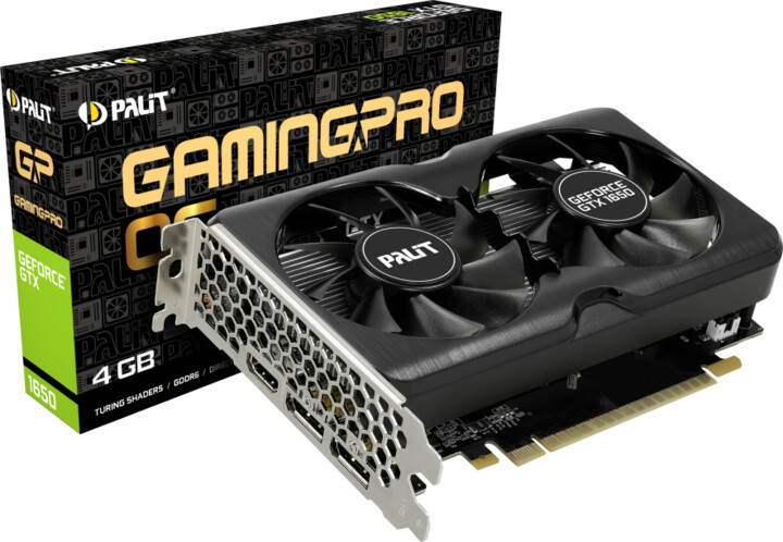PALiT GeForce GTX 1650 GamingPro OC, 4GB GDDR6_584317417