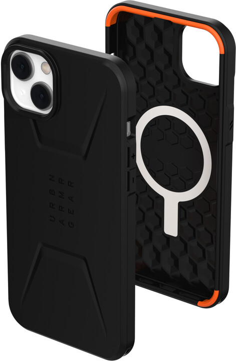 UAG ochranný kryt Civilian MagSafe pro Apple iPhone 14 Plus, černá_1687750635