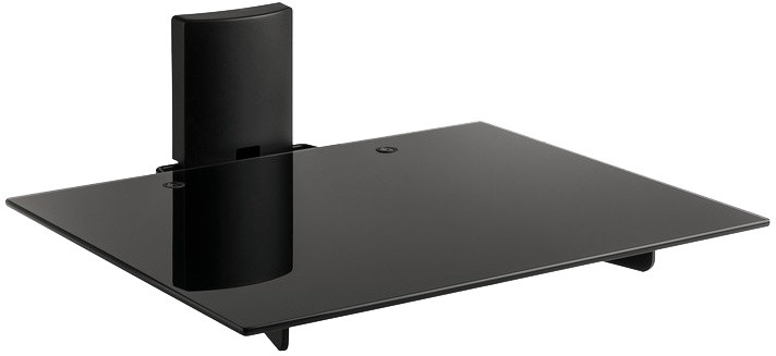 Meliconi 480517 Slim Style Plus AV Shelf Police pro TV komponenty, černá_276094445