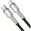 BASEUS kabel Cafule USB-C - Lightning, nabíjecí, datový, PD 20W, 1m, zelená_1908573968