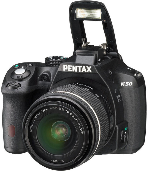 Pentax K-50, černá + DAL 18-55mm WR + DAL 50-200mm WR_1477319291