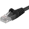 PremiumCord Patch kabel UTP RJ45-RJ45 CAT6 1,5m, černá_1656502220