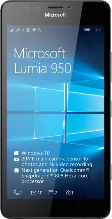 Microsoft Lumia 950, černá_427316286