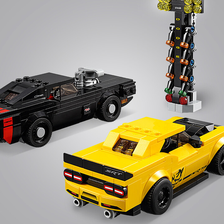 LEGO® Speed Champions 75893 2018 Dodge Challenger SRT Demon a 1970 Dodge Charger R/T_1899861271