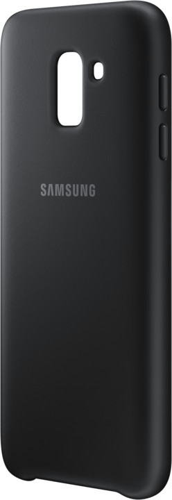 Samsung dvouvrstvý ochranný kryt pro J6, černá_1842830594
