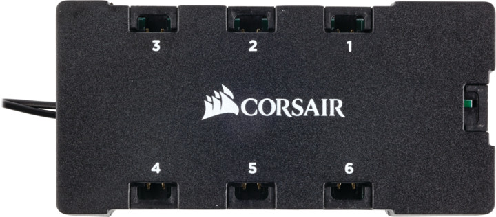 Corsair Air HD120 RGB LED High, 120mm, PWM with Controller_1826668711