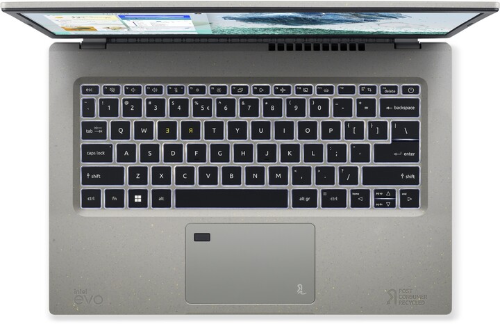 Acer Aspire Vero – GREEN PC (AV14-51), šedá_1395015932