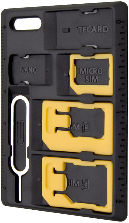 FIXED Adaptér SIM karet , nanoSIM na microSIM a miniSIM karty/z microSIM na mini SIM_328701426