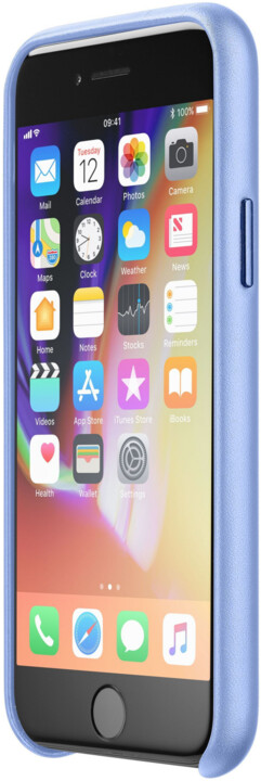 CellularLine ochranný kryt Elite pro Apple iPhone 6/7/8/SE (2020), PU kůže, světle modrá_1054495749