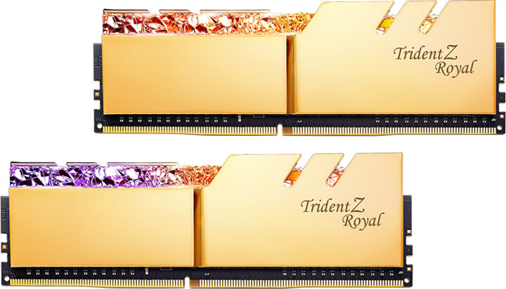 G.SKill Trident Z Royal Gold 128GB (4x32GB) DDR4 3600 CL16