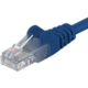 PremiumCord Patch kabel UTP RJ45-RJ45 level 5e, 2m, modrá